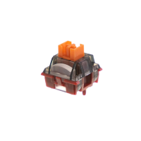 Gamakay 45 stuks voorgelubriceerde mechanische schakelaar Planet serie Tactile Silent / Lineaire lichtgeleider schakelaa