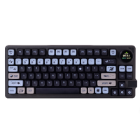 GAMAKAY LK75 75% Tri mode Mechanisch Toetsenbord met Hot Swap Aanpasbare Schakelaar MDA profiel RGB 83 Toetsen Gaming To
