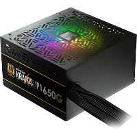 GAMDIAS Kratos P1 650G, 650W 2x PCIe, RGB