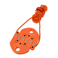 Game Hoist Pulley System Jachtuitrusting Heftool Plastic Roestvrij staal Nylon 4 m touw Transportbeheer