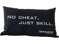 GAMEWAREZ NO CHEAT, JUST SKILL Kussen Zwart