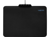 LogiLink ID0155 Gaming muismat Verlicht Zwart