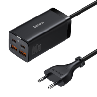 [GaN Tech] Baseus GaN3 Pro 100W 4 poorts USB oplader 2USB A+2USB C Snelladen Desktop Oplaadstation EU stekker voor iPhon