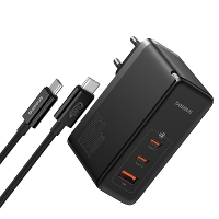 [GaN Tech] Baseus GaN5 Pro 160W 3 Port USB PD lader USB A + 2USB C PD2.0 3.0 3.1 QC PPS SCP FCP AFC Snelladen wandlader