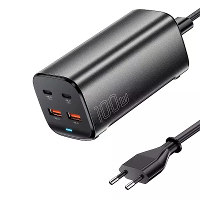[GaN Tech] ESSAGER ES CD36 100W 4 poorts USB PD oplader 2USB A+2USB C PD3.0 QC4.0/3.0 AFC FCP SCP DCP BC1.2 IP2.4A Snell