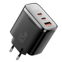 [GaN Tech] ESSAGER ES CD56 65W 3 poorts USB PD lader USB A + 2 USB C PD3.2/3.0 QC2.0/3.0/4.0 AFC AVS PPS SCP FCP Snellad