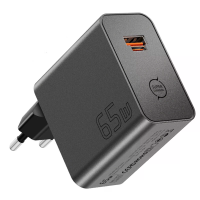 [GaN Tech] ESSAGER ES CD65 65W 2 poorts USB PD oplader USB A+USB C PD3.0 QC2.0/3.0/4.0 AFC PPS SCP FCP Fast Charging Wan