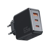 [GaN Tech] ESSAGER JT G65B 65 W 3 poorts USB PD oplader 65 W dubbel Type C PD2.0 PD3.0 PPS QC4.0 USB A QC2.0 QC3.0 AFC s