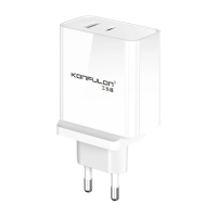 [GaN Tech] KONFULON C75 65W 2 poort USB PD lader USB A+USB C QC3.0 PD3.0 AFC SCP PPS Snellader Wandlader EU stekker US s