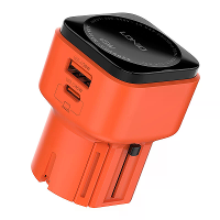 [GaN Tech] LDNIO Q2420 45W 2 poorts USB PD oplader USB A+USB C PD QC4+/3.0 SCP AFC PPS Snellader Wandadapter Met ingebou