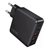 [GaN Tech] PD160W 4 poorts USB PD oplader 2USB A + 2USB C PD Snellader Wandoplader Adapter EU aansluiting US aansluiting