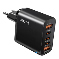 [GaN Tech] TE PD43 5 poorts USB PD oplader 2USB A+3USB C PD Snelladen Wandlader Adapter EU stekker voor iPhone 17 17Pro