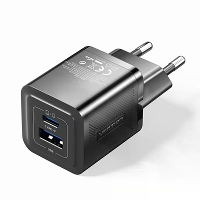 [GaN Tech] Vention FEQ 30W 2 poorts USB PD oplader USB A+USB C PD3.0 QC3.0 PPS FCP AFC Apple2.4A Snelle Oplader Wandadap