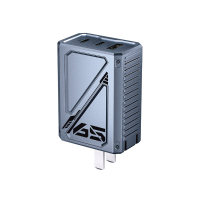 [GaN Tech] WEKOME WP U147 65 W 3 poorts USB PD oplader USB A+dubbele USB C PD3.0 QC3.0 QC4.0+ FCP SCP AFC BC1.2 Apple2.4