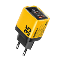 [GaN Tech] WEKOME WP U25 35W USB PD lader met 2 poorten USB A+USB C PD3.0 QC2.0 3.0 4+ SCP FCP AFC PPS BC1.2 Apple2.4A S