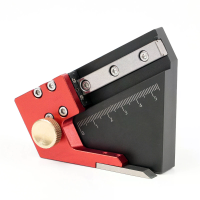 Ganwei 1/2 Centrummarkering Scribing Gauge met Lineaire Gids Rails 1/2 Hoogte Locator Houtsnijwerk DIY Meetinstrument