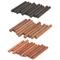 10ST 8/10/12mm ronde stang bar ronde log tenon stang dowel rosewood rode sandelhout houtbewerking doe het zelf ambacht h