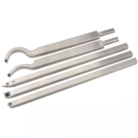 1STuk Houtdraaien Gereedschap Set Carbide Getipt Lathe Beitels Met Uitgespoelde Verwisselbare Gereedschapsstangen voor H