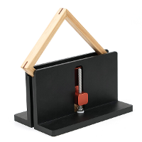 2 Stuks rechte hoek Spline Jig met brede klembereik. Veelzijdig, lichtgewicht en handig voor verschillende ambachtelijke