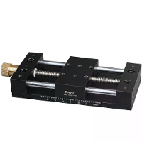 75Mm 120mm Reizen Verplaatsingsplatform Precisie Lineaire Fase Aluminiumlegering Hoge Laadcapaiteit Lasergegraveerde Sch