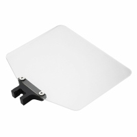 Draagbaar houten scherm voor eenvoudige bediening om spatten van houtsnippers te voorkomen. Blokkeert 6x5 inch houtsnipp