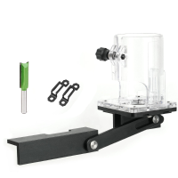 Houtbewerking 2 in 1 Verbindingsfrees en Frame met 11mm Frees Verstelbare Frame Breedte Veelzijdig DIY Onzichtbaar Verbi