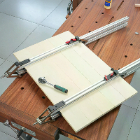 Ganwei Houtbewerking Paneelklem Verstelbare Hoogte 12 100mm voor 3030 Profiel Aluminiumlegering & RVS Bevestiging voor P