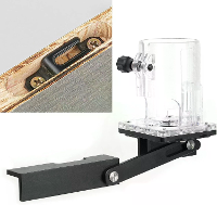 GANWEI Houtbewerking Sleufbeugel Locator Eenvoudige Connector Trimmmachine Zijkant Frezen Houtbewerking Trimmertool Voor