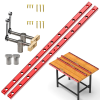 Houtbewerkingsbank Hondengat Aluminium Spoor Verbindingsplaat Snelsluitklem Werkbanktafel