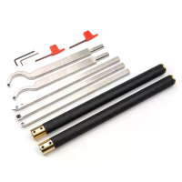 Ganwei houtdraaiende holle draailijn gereedschap met carbide legering insert snijder aluminiumlegering handvat voor draa