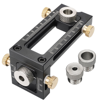 Kastbeslagboor 6/8/10/12mm Gatponslocatie Platte Schroef Houtbewerkingsboor Jig Babybedje Crib Schroeven Hardware Boor G