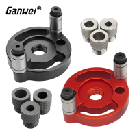 Ganwei Precision Single Hole Positioning Puncher Veelzijdig houtbewerkingsgereedschap met 6 mm 8 mm 10 mm boorset Adapti