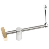 Uitgebreide houtbewerkingsbankschroefset met ratelvergrendelingsmechanisme van 19 mm en 20 mm diameter voor maximale bru