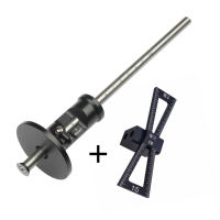 Zwaluwstaart Jig Wiel Markering Gauge Tool Set Houtbewerking Kraspen Aluminium Lineaire Tekening Insteekslot Meten Heers