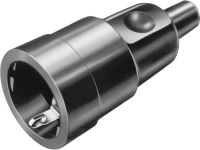 Gao 611999 Koppeling Met Randaarde Massief Rubber 230 V Zwart