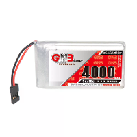 GAONENG 3.7V 4000mAh 5C 1S LiPo batterij JR plug voor Sanwa M17 zenderontvanger