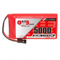 GAONENG 3.7V 5000mAh 5C 1S LiPo batterij JR plug voor Sanwa MT17 zender
