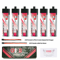 Gaoneng 3.8V 720mAh 100C 1S LiHV Batterij A30 Plug Met Adapterkabel voor Emax Tinyhawk S BetaFPV Beta75X