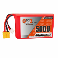 Gaoneng 7.4V 5000mAh 5C 2S LiPo Batterij XT60 Plug voor Radiomaster TX16S Zender