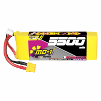 Gaoneng GNB 11.1V 5500mAh 60C 3S LiPo batterij T stekker / XT60 stekker voor 1/10 1/8 1/7 schaal RC auto HPI Vorza KM Ra