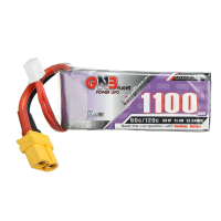 Gaoneng GNB 11.4V 1100mAh 60C 3S LiPo batterij XT30/XT60 stekker voor FPV Racing Drone