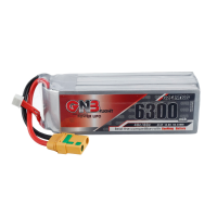 Gaoneng GNB 14.8V 6300mAh 40C 4S XT90 Plug Lipo batterij voor RC Drone