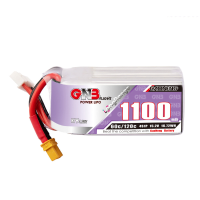 Gaoneng GNB 15.2V 1100mAh 60C 4S LiPo batterij XT30 / XT60 stekker voor FPV Racing Drone