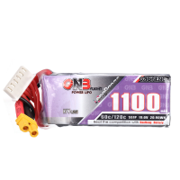 Gaoneng GNB 19V 1100mAh 60C 5S HV LiPo batterij XT30 / XT60 stekker voor FPV Racing Drone
