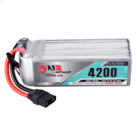 Gaoneng GNB 22.2V 4200mAh 90C 6S Lipo batterij XT60 / XT90/T Plug voor FPV RC Racing Drone