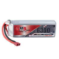 Gaoneng GNB 22.2V 6300mAh 40C 6S Lipo batterij T Deans stekker voor FPV RC Racing Drone