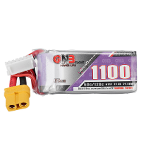 Gaoneng GNB 22,8V 1100mAh 60C 6S LiPo batterij XT30/XT60 stekker voor SpeedyBee Bee35 FPV race drone