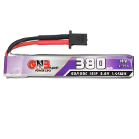 Gaoneng GNB 3.8V 380mAh 60C 1S HV LiPo Batterij GNB27 stekker voor FPV Racing Drone