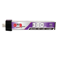 Gaoneng GNB 3.8V 380mAh 60C 1S LiPo batterij PH2.0 Plug voor RC Drone