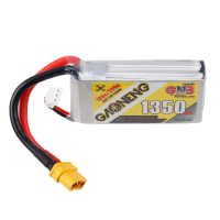Gaoneng GNB 7.4V 1350mAh 100C 2S Lipo batterij XT60U F stekker voor RC modellen Multicopter Frame
